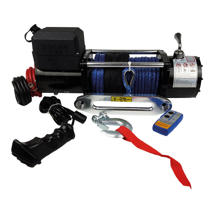 PKW Seilwinde 26m Seil / Funkfernbedienung 