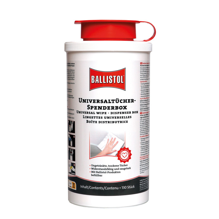 Ballistol Vliestücher im Spenderbox 