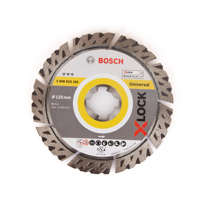 BOSCH Diamanttrennscheiben X-Lock 