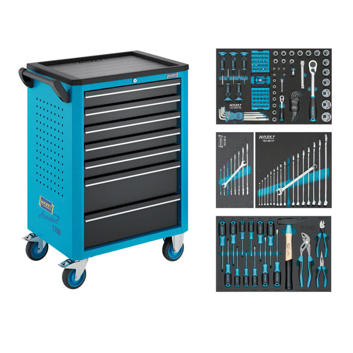 Werkstattwagen mit Sortiment 