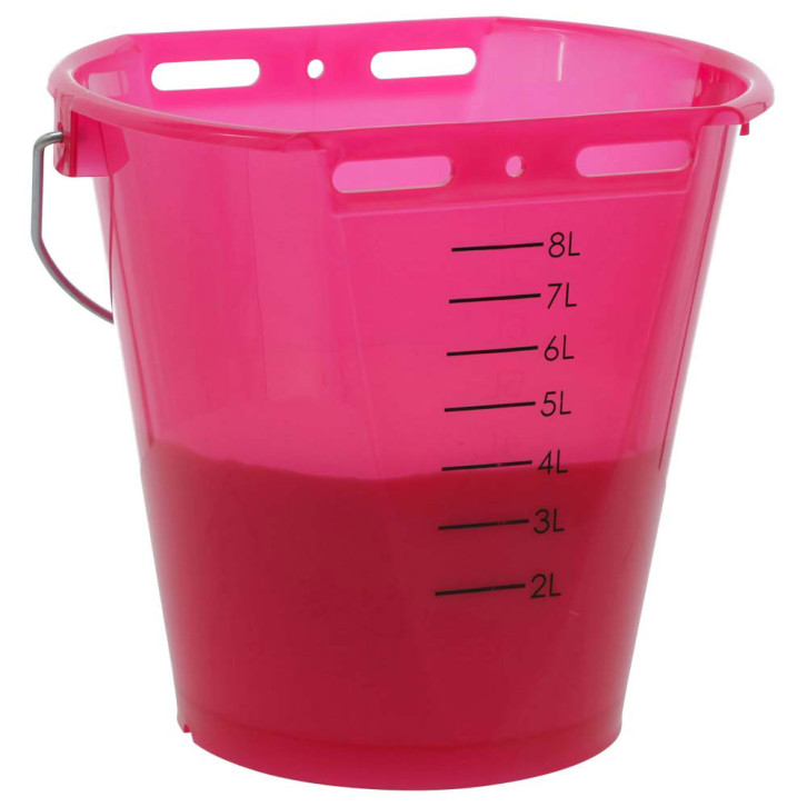 Kälbertränkeeimer transparent 