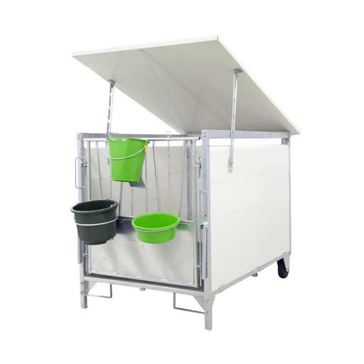 Dach für Kälberbox groß 