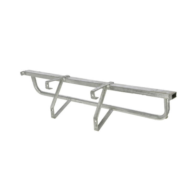 Troghalter für modulare Zaunaufstellung 