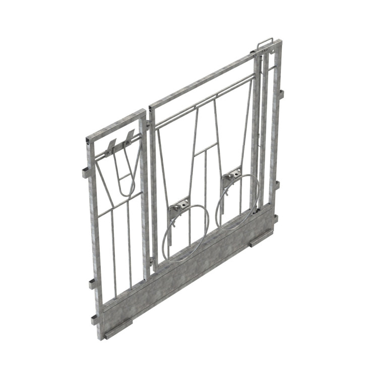 Frontelement Türe - Modulare Kälberbox 