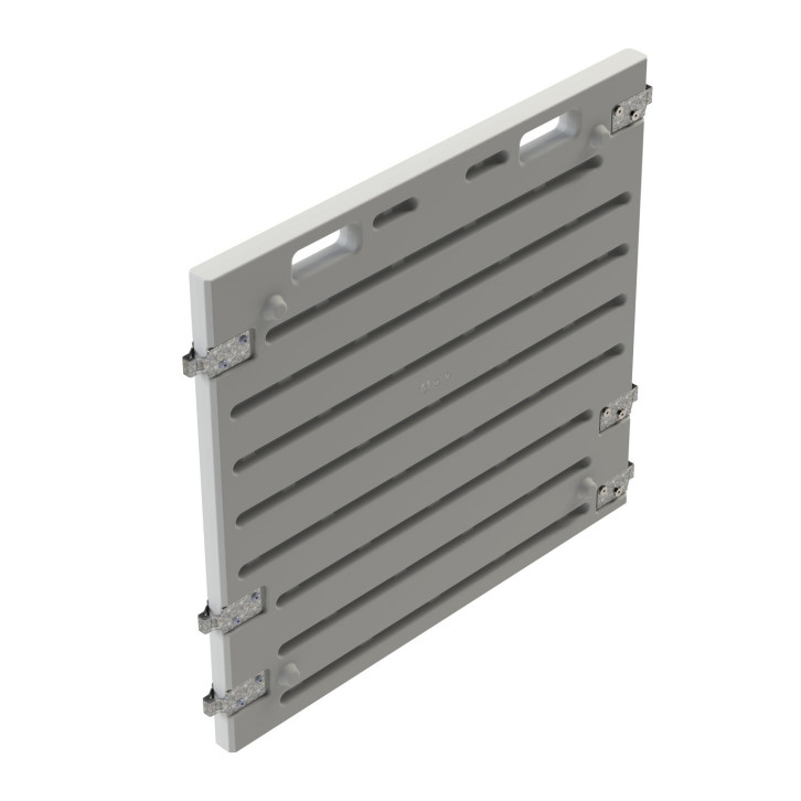 Rückwand - Modulare Kälberbox 