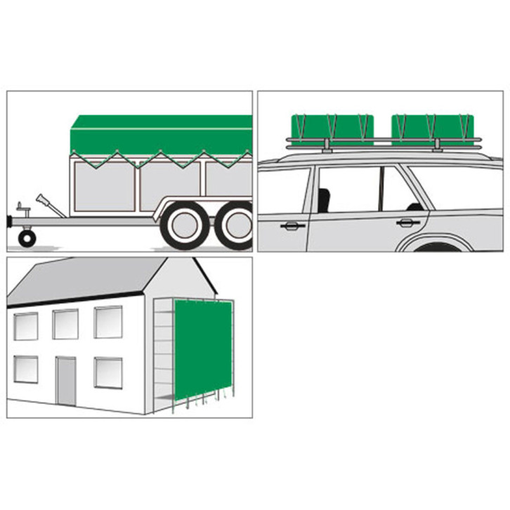 PolyGuard cover tarpaulin 210 g/m² 