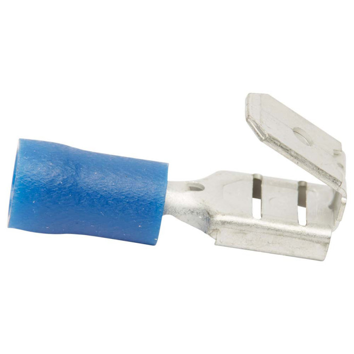Flat connector distributors, partially insulated 