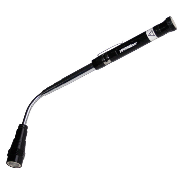 Teleskopmagnet mit LED Lampe (Taschenlampe) 