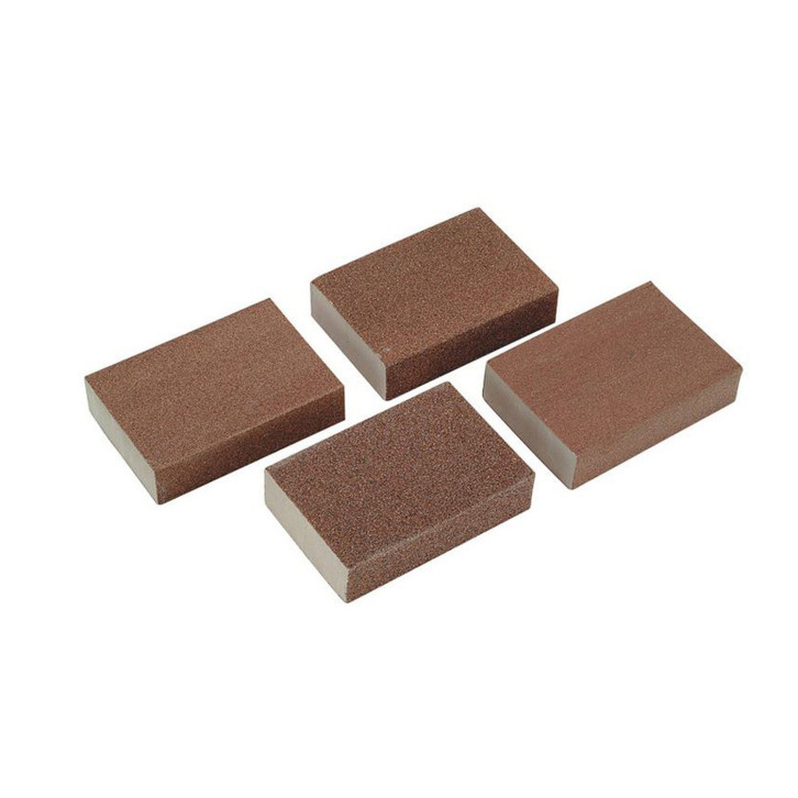 Grinding block set, grinding sponge 
