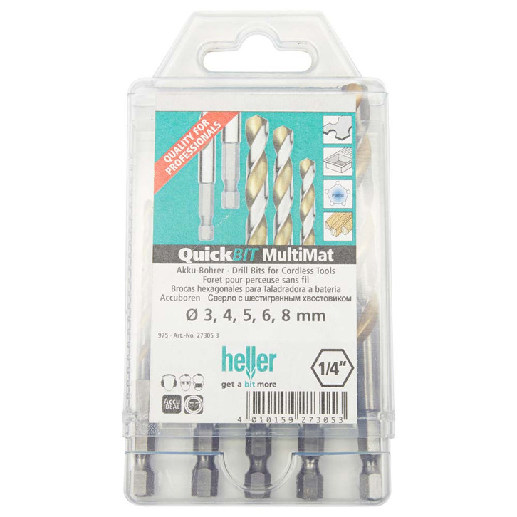 QuickBIT MultiMat Universalbohrersatz 