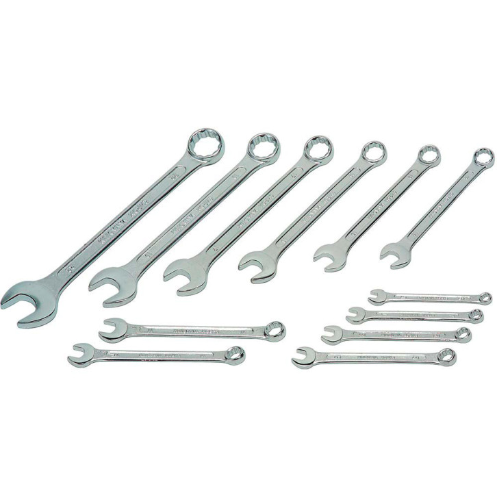 Ring fork key set 12-piece 