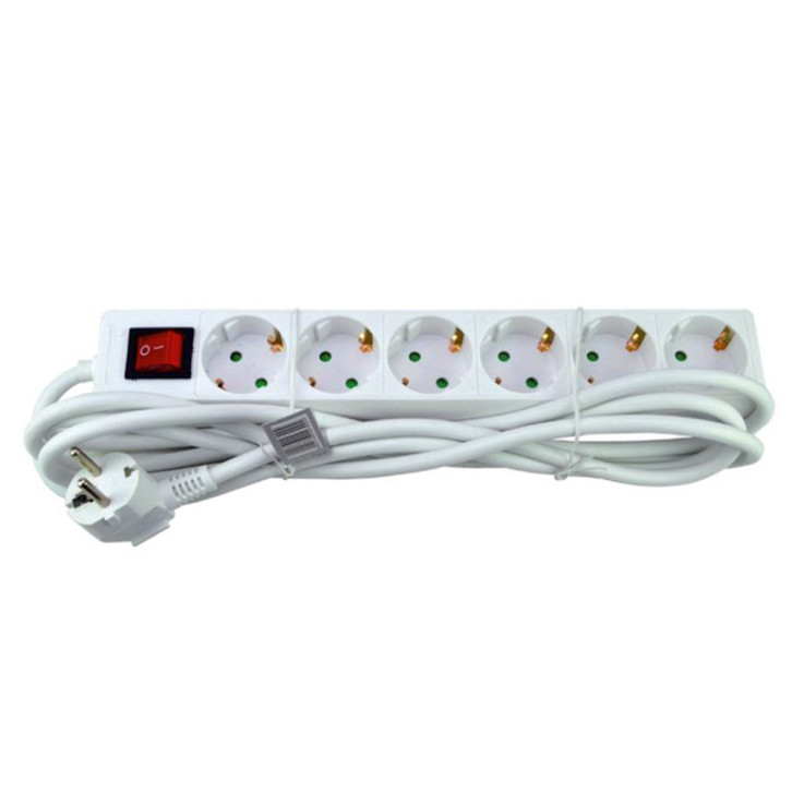 Multiple socket (socket strip) 