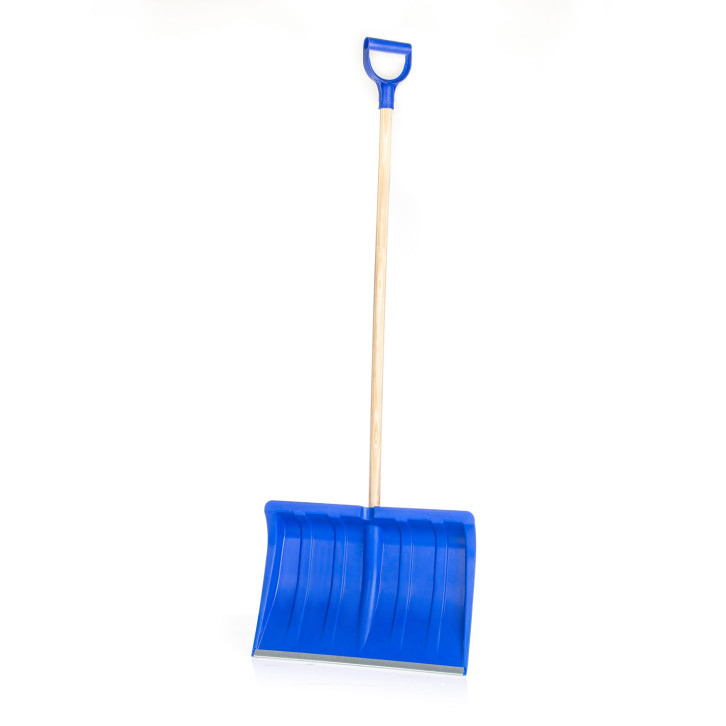 Schneeschieber mit Alukante 