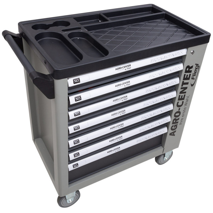 Workshop trolley equipped 