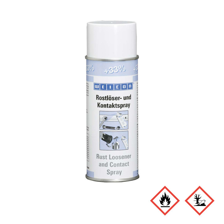 Weicon rust dissolver spray and contact spray 
