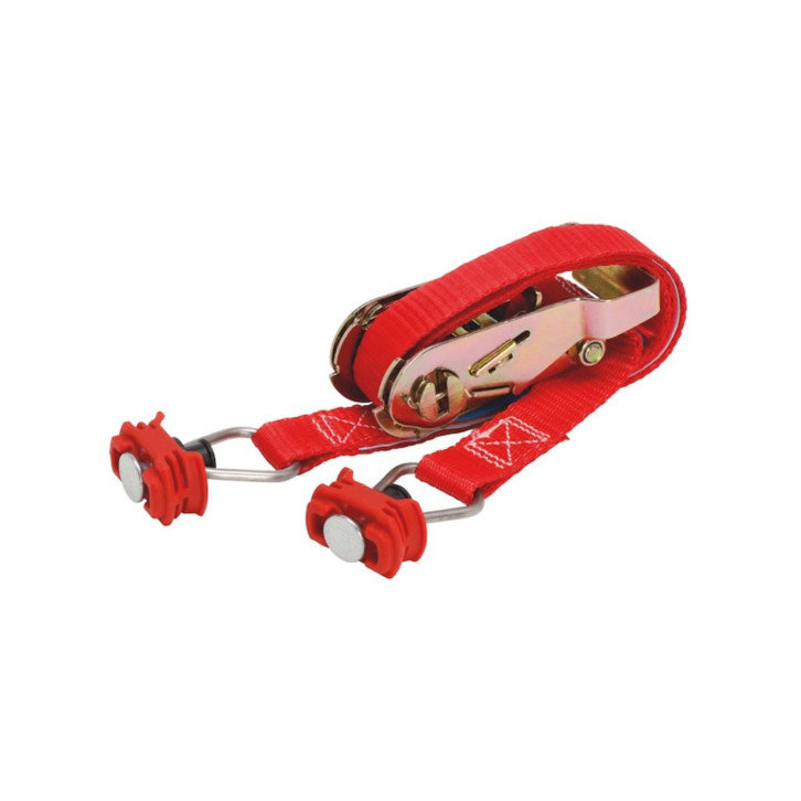 Ratchet lashing strap for airline profile 