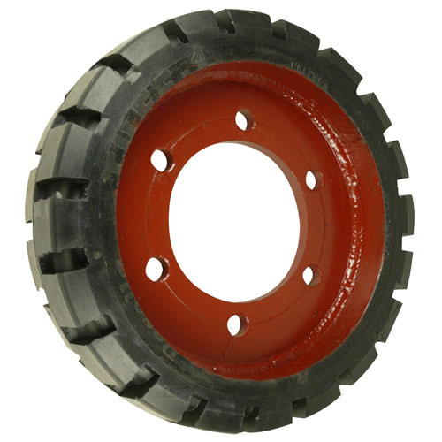 Solid rubber wheel 