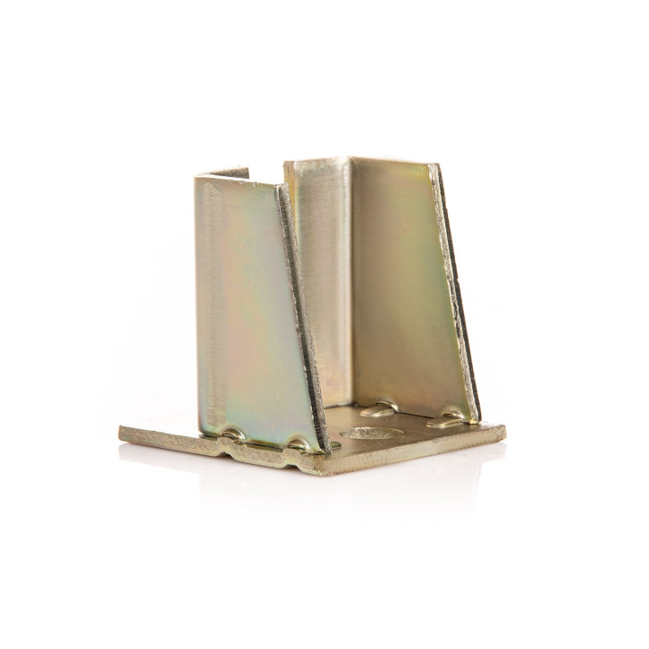 Muffenträger kurz C5 verzinkt 