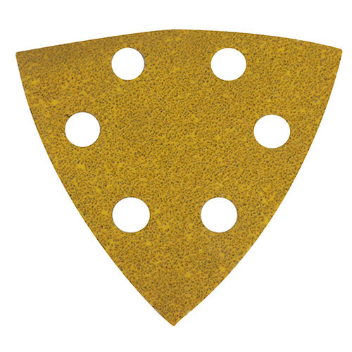 Dreiecksschleifpapier mit Klett 