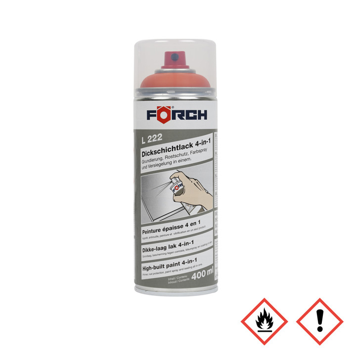 Dickschichtlack - Spraydose 4-in-1 