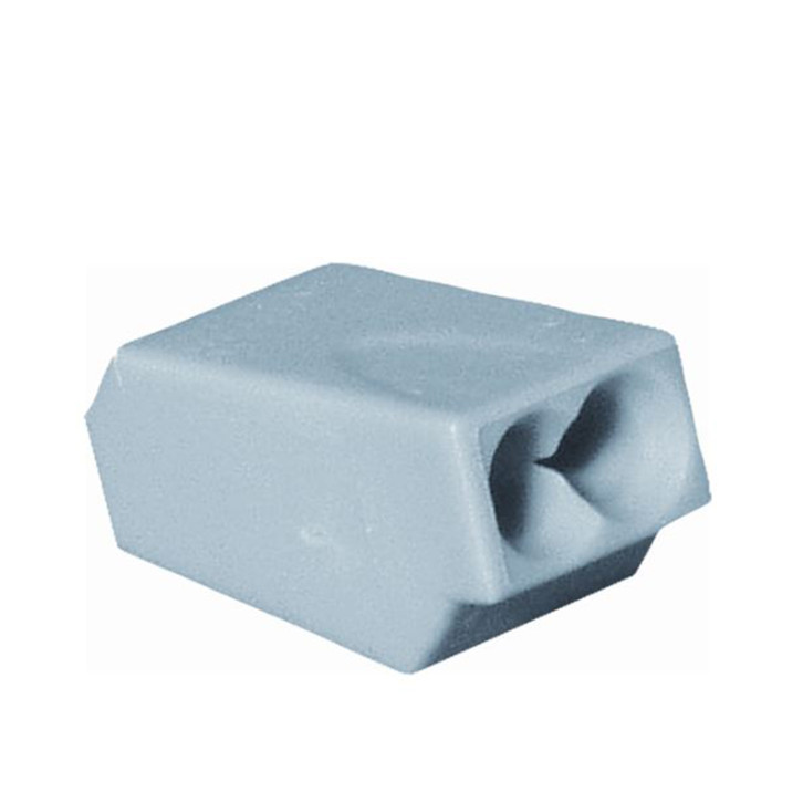 Plug-in terminal grey 