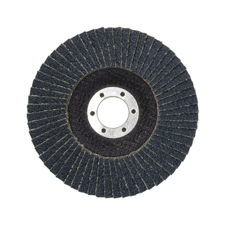 Flap discs with glass-fibre disc 