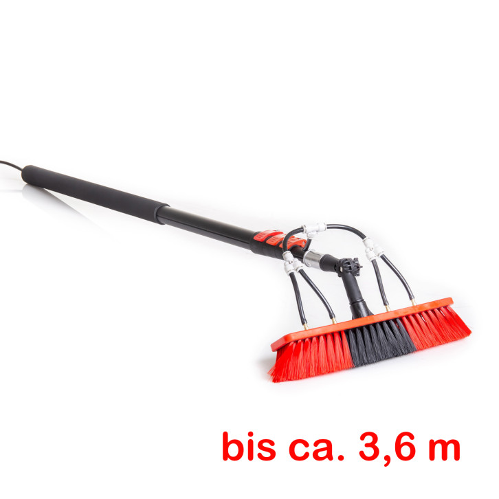 Teleskop-Waschbürste für Außenbereich (Photovoltaik) 