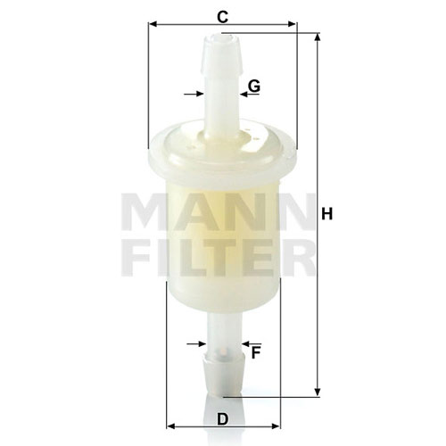 Kraftstofffilter MANN 
