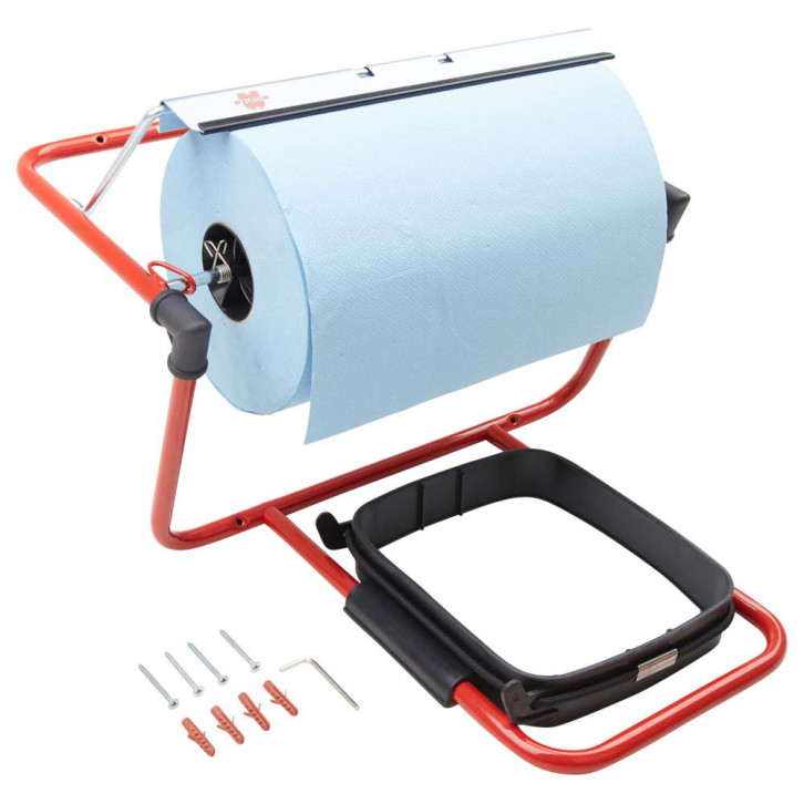 Wandhalter für Putztuchrolle 