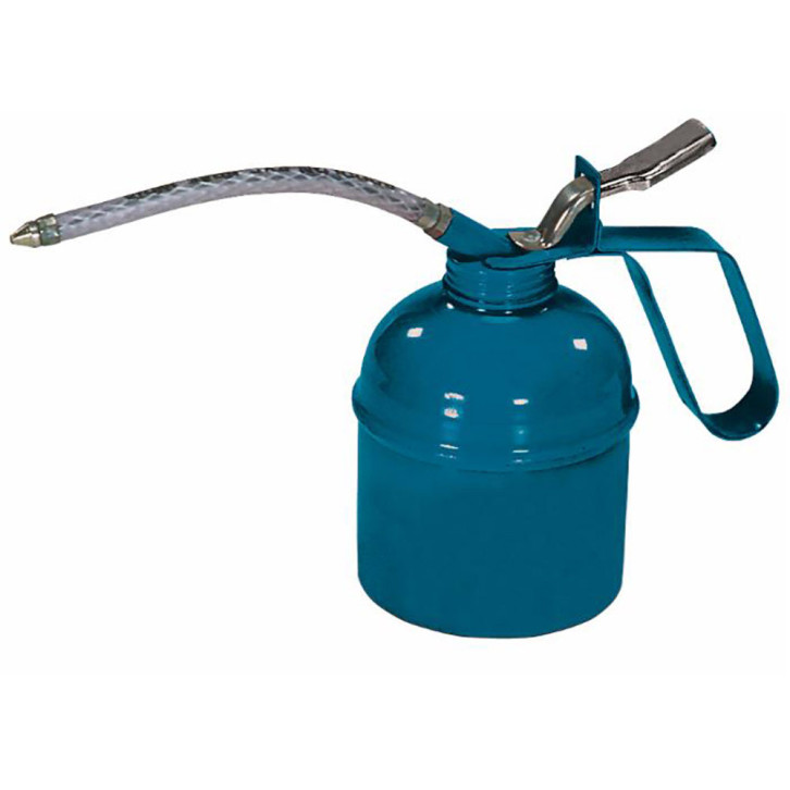 Oil can with pump lever 