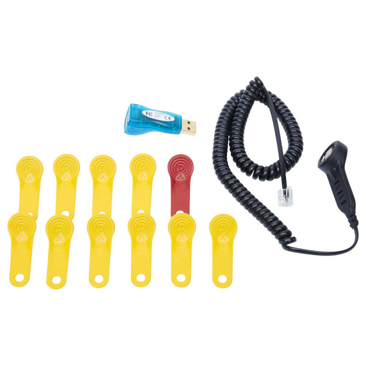 Accessory set for diesel filling station 