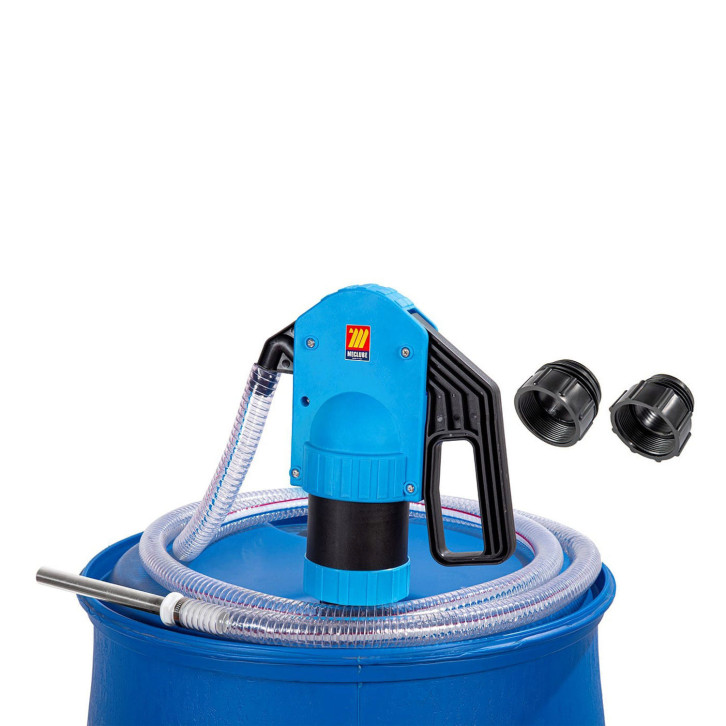 MECLUBE Handhebel-Fasspumpe für AdBlue und Frostschutz 