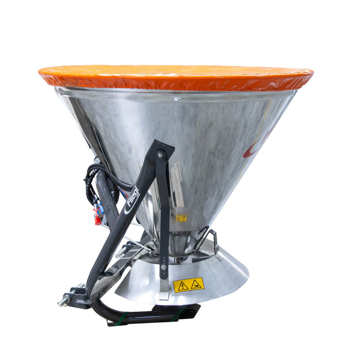 Salz- und Düngerstreuer mit Edelstahlbehälter 