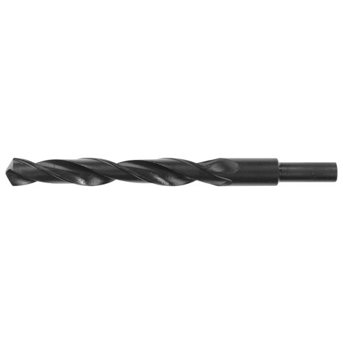 HSS steel drill bit with reduced shaft 