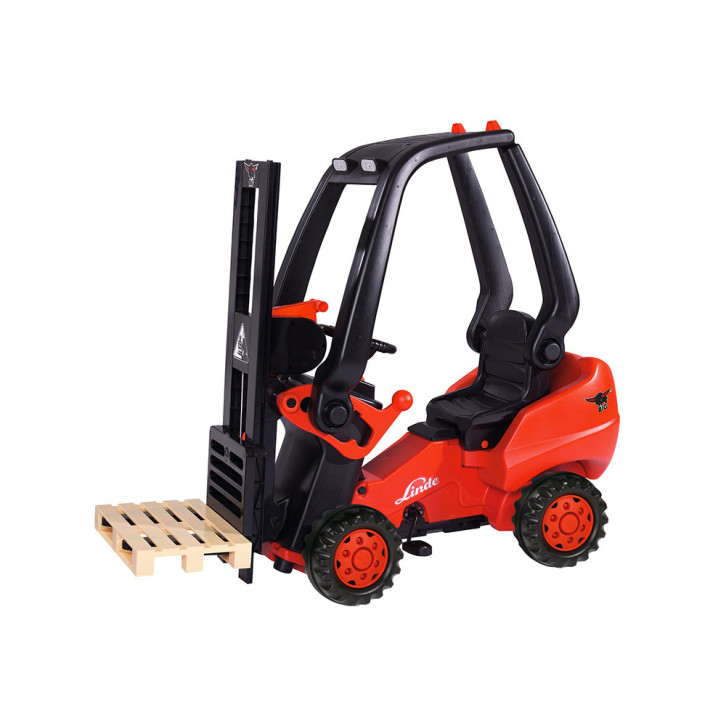 BIG Linde forklift truck 