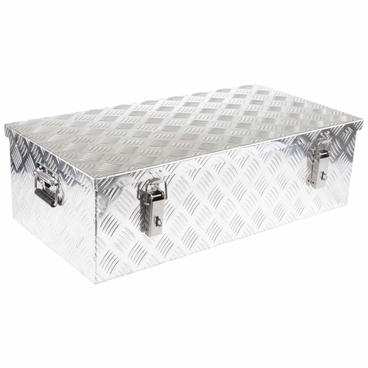 Aluminum checker plate box (tool box or tool chest) 
