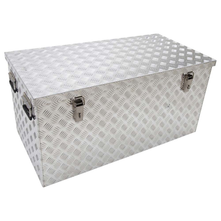 Aluminum checker plate box (tool box or tool chest) 