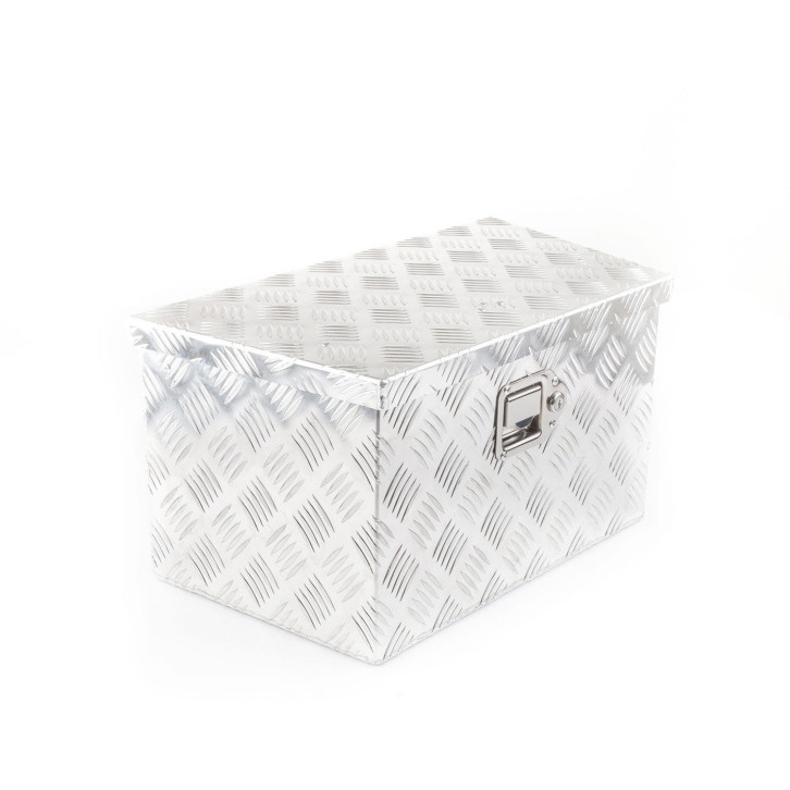 Aluminium checker plate box (tool box or tool chest) 