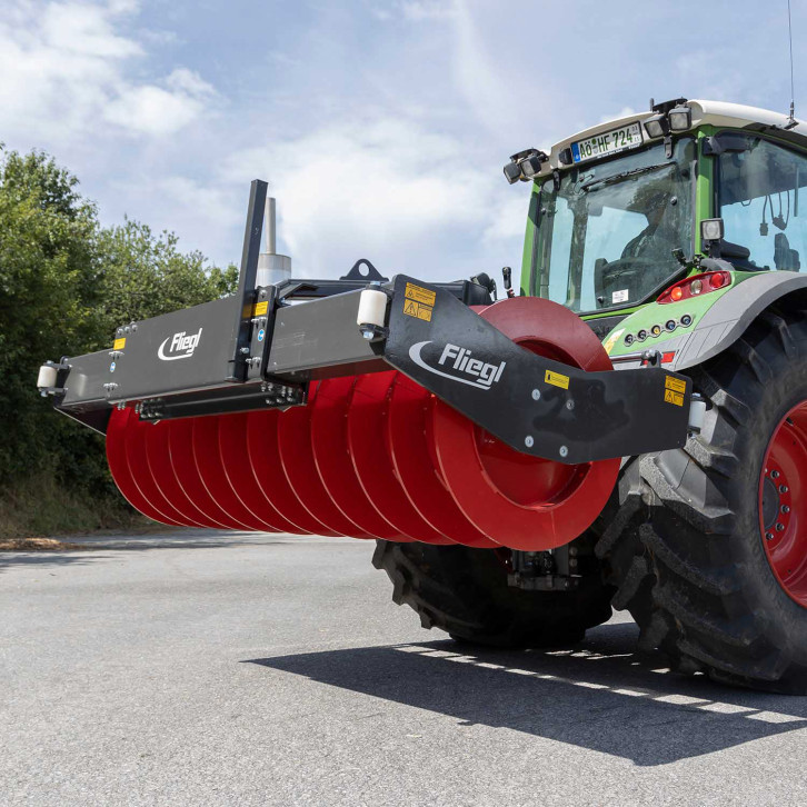 Silowalze zur Silageverdichtung 