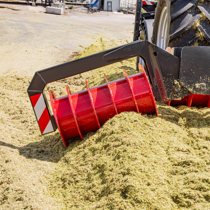 Seitenverdichter für Silowalze 