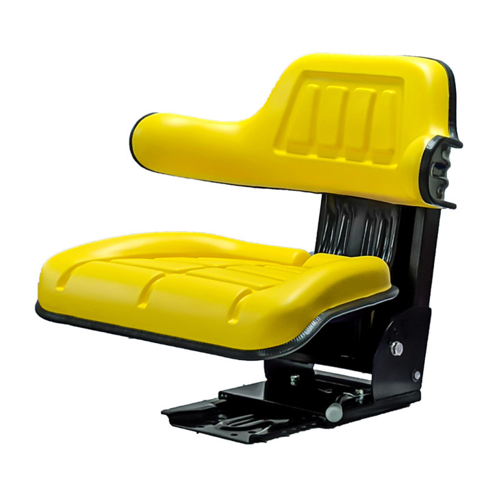 Tractor seat w. integrated armrest - John Deere 