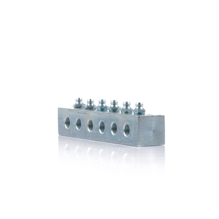 Central lubrication block hose Ø 6 mm 