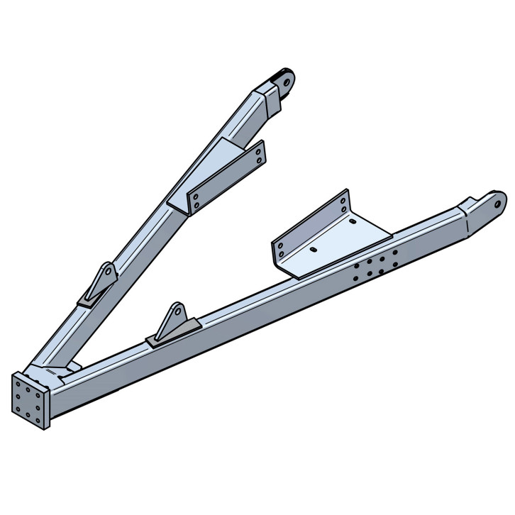 Zugdeichsel Untenanhängung 