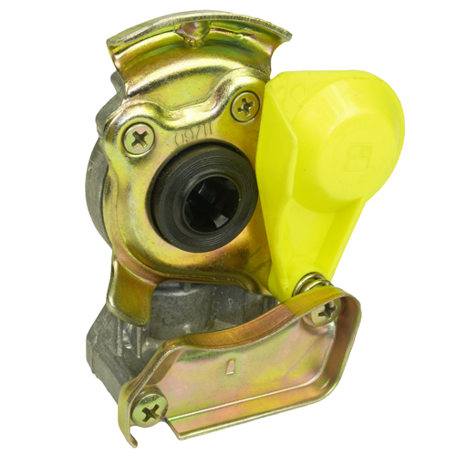 Kupplungskopf gelb / mit Ventil - Komponenten und Ersatzteile von Fliegl  Agro-Center GmbH