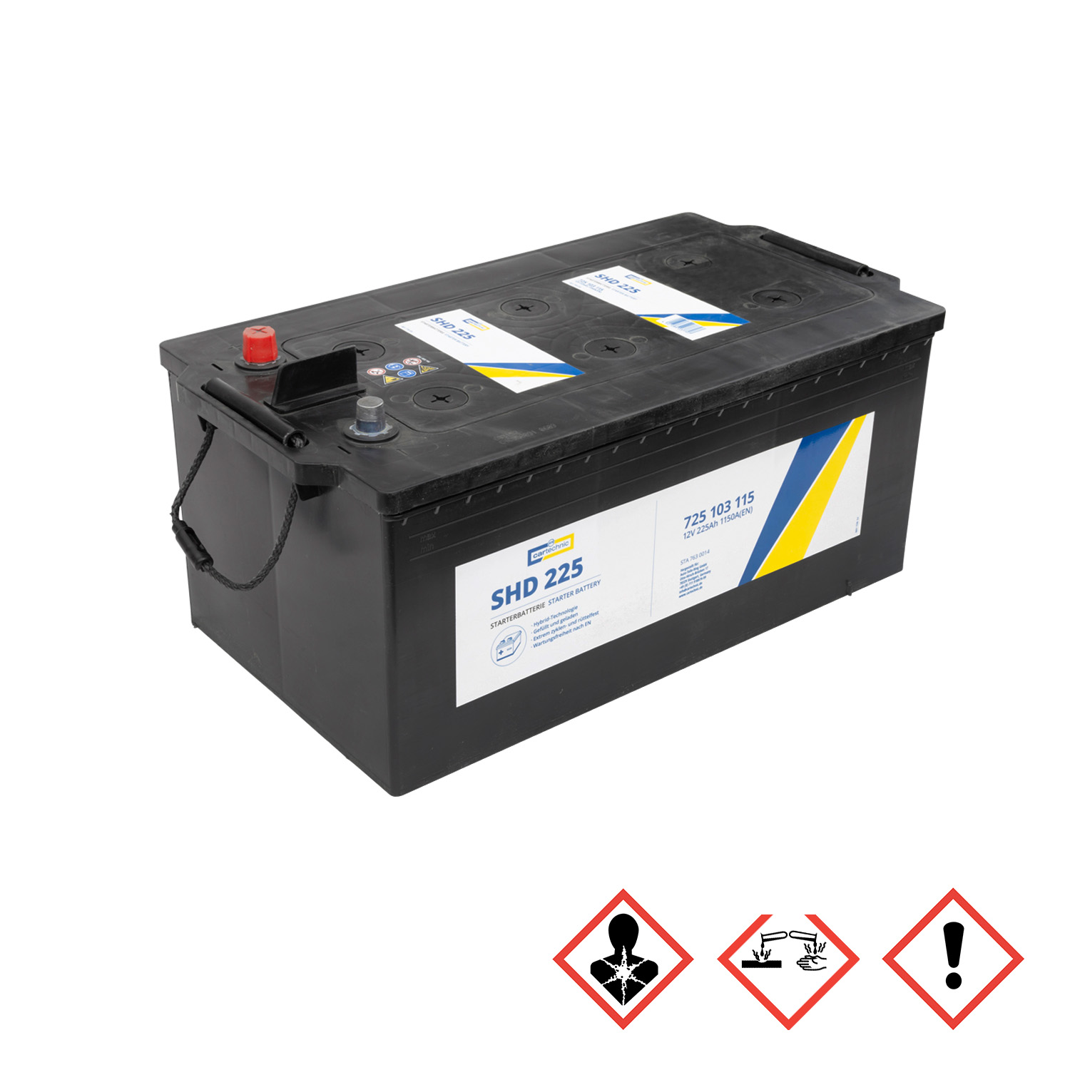 Batterie mit Füllung - Cartechnic - Batterien von Fliegl Agro-Center GmbH